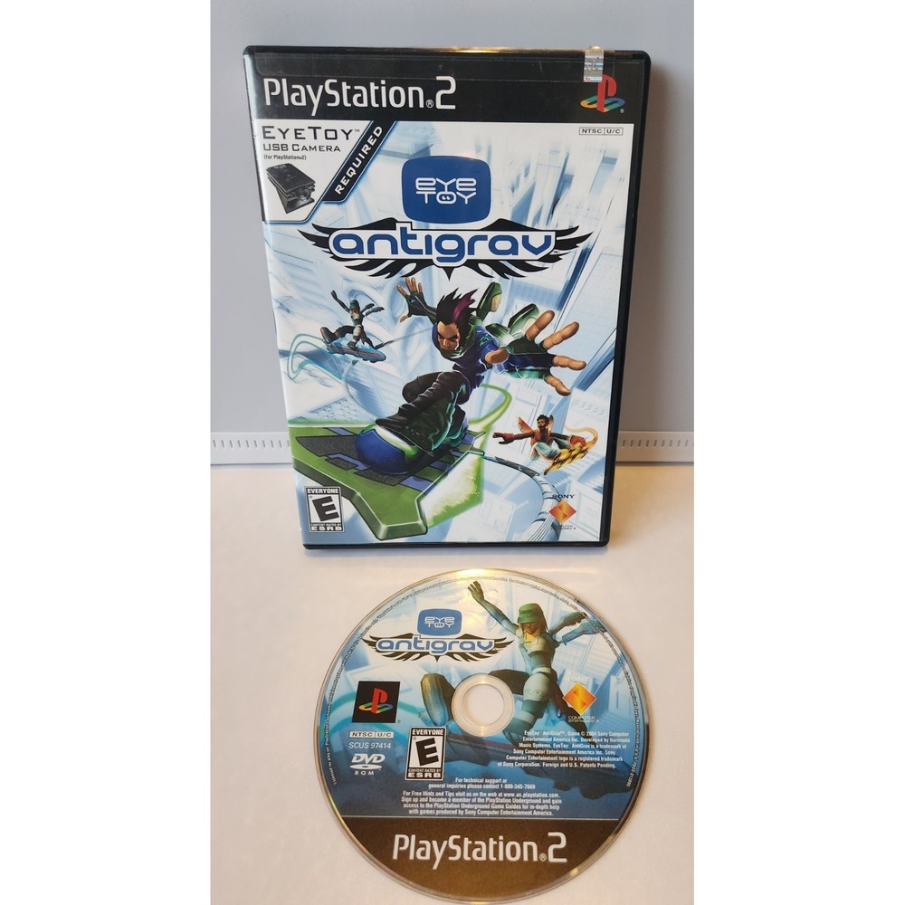 Eye Toy AntiGrav - Sony Playstation 2 PS2 Pristine Tested